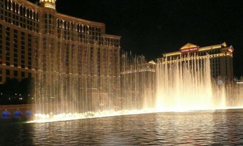 Zdjecie USA / Nevada / Las Vegas / grajce fontanny