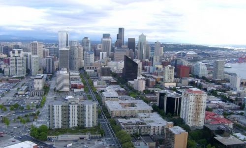 Zdjecie USA / Washington / Seattle / Widok z wiey