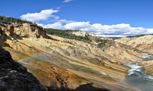 Zdjecie USA / Wyoming / Yellowstone National Park / Grand Canyon of Yellowstone
