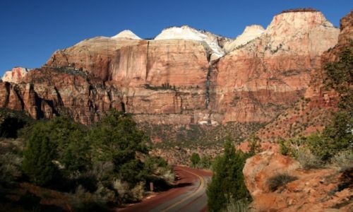 Zdjcie USA / Utah / Kanion Zion / Droga przez raj