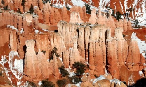 Zdjcie USA / Utah / Bryce Kanion / Bryce formacje skalne