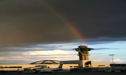 Zdjcie USA / Kalifornia / Los Angeles Airport / wiateko do nieba