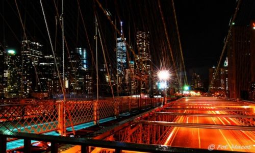 Zdjcie USA / NYC / Manhattan / Brooklyn bridge