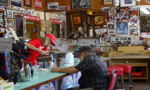 Zdjecie USA / - / Pustynia Mohave / BAGDAD CAFE dzisiaj