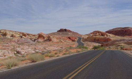 Zdjęcie USA / Nevada / Valley of Fire / Kocham czerwone skały: droga przez DOLINĘ OGNIA