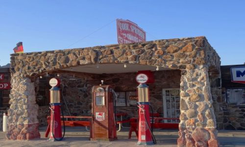 Zdjęcie USA / Arizona / Route 66 / Zabytkowa stacja benzynowa na Route 66