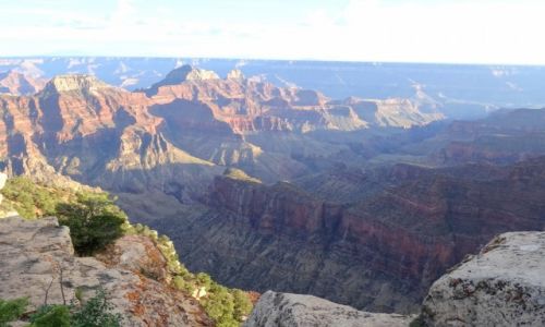 USA / Arizona / Grand Canyon / Wschd soca na Bright Angel Point