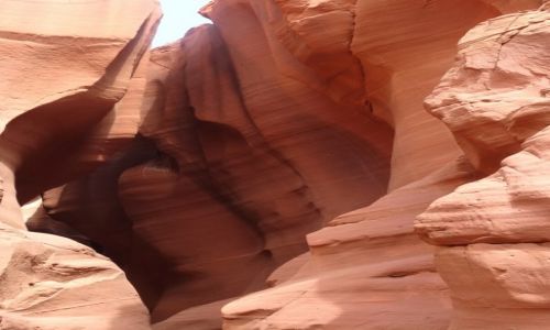 Zdjecie USA / Arizona / Kanion Antylopy / Antelope Canyon-  grny, wejcie
