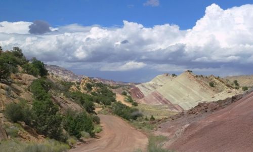 Zdjecie USA / Utah / Capitol Reef / Botom - Bullfrog Road 4