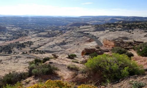 Zdjcie USA / Utah / Escalante / Synna 12 Highway w okolicy Kiva Cafe