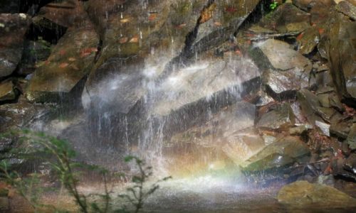 Zdjcie USA / Pensylwania / Wodospady Ricketts Glen / Zapraszam na prysznic pod tcz