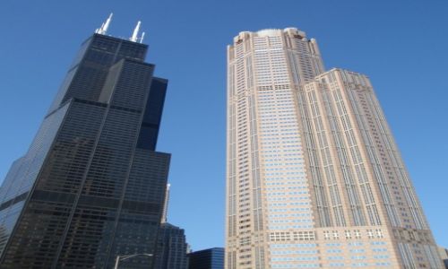 Zdjecie USA / IL. / CHICAGO / sears tower skydeck