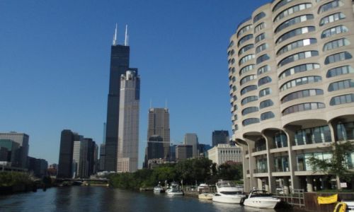 Zdjcie USA / IL. / CHICAGO / sears tower skydeck
