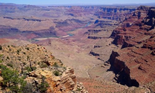 Zdjecie USA / Arizona / Grand Canyon /  Rzeka Kolorado w Wielkim Kanionie