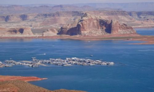 Zdjęcie USA / Utah/Arizona / Jezioro Powella / Jezioro Powella