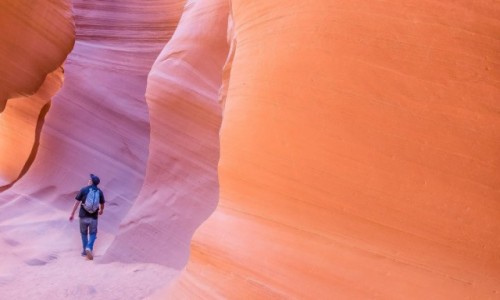 Zdjecie USA / Page / Lower Antelope Canyon / Nie ten wiat