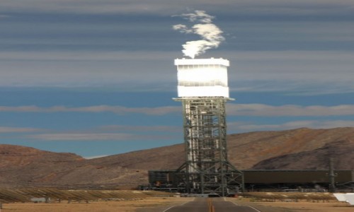 Zdjęcie USA / Kalifornia / Sam Bernardino County / Elektrownia słoneczna Ivanpah