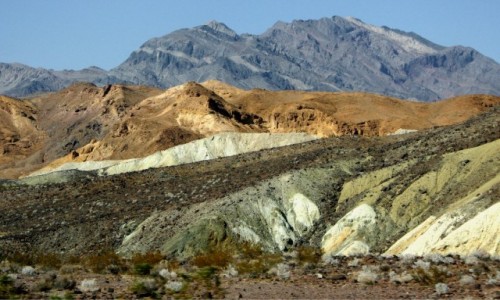 Zdjcie USA / California / Death Valley / Kolory ziemi