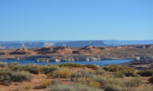 Zdjcie USA / Utah/Arizona / niedaleko Page / Lake Powell