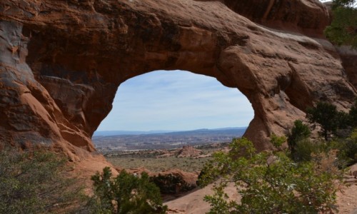 Zdjęcie USA / Utah / Devils Garden w Arches NP / Double-O Arch