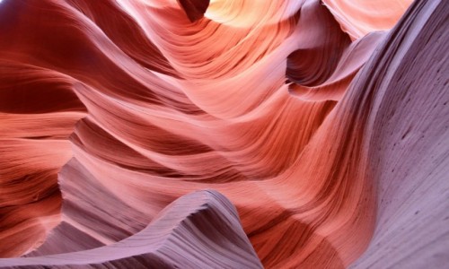 Zdjecie USA / Arizona / Antelope Canyon / Warstwy