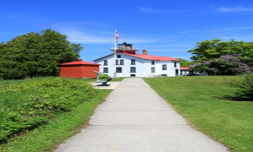 Zdjęcie USA / Michigan state / Traverse City  / Grand Traverse Lighthouse