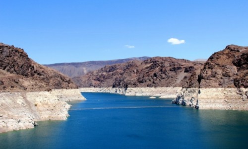 Zdjecie USA / Nevada / Hoover Dam / widok z zapory Hoover Dam