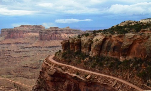 Zdjecie USA / Utah / Canyonlands N.P. / Shafer road...