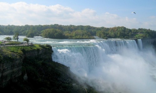 Zdjecie USA / - / na granicy USA i Kanady /  Niagara Falls...