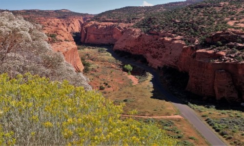 Zdjecie USA / Utah / Escalante / Burr Trail Road - pocztek