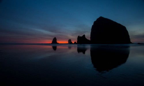 Zdjecie USA / Oregon / Cannon Beach / Haystack Rock 
