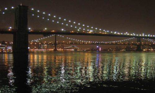 Zdjecie USA / New York / Manhattan / Widok z Sea Port