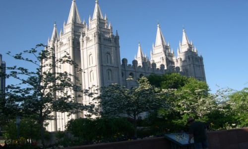 Zdjęcie USA / Utah / Salt Lake City / katedra mormonska