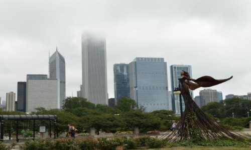 Zdjęcie USA / stan Illinois / Chicago / Drapacze chmur w Chicago