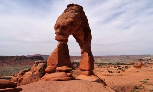 Zdjecie USA / Utah / Arches Park, Delicate Arch / Jestem taki delikatny... ile przetrwam?