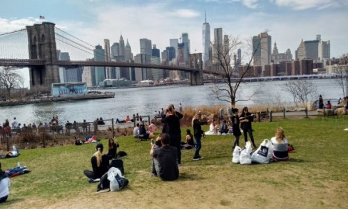 Zdjęcie USA / NY / Brooklyn Bridge / NYC