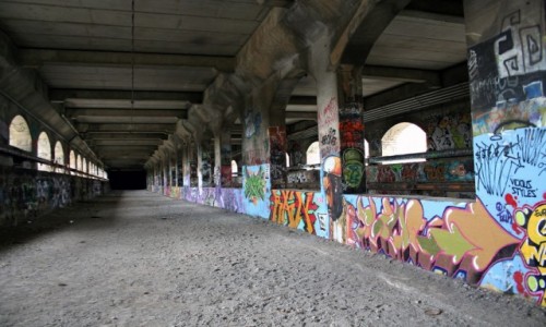 Zdj�cie USA / Stan New York / Rochester / Porzucona podziemna kolejka miejska