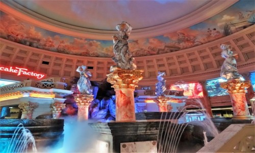 Zdjęcie USA / Nevada / Jedno z kasyn w Las Vegas / Las Vegas - świątynia pieniądza