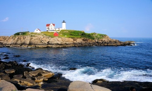 USA / Maine / York / Latarnia morska Nubble