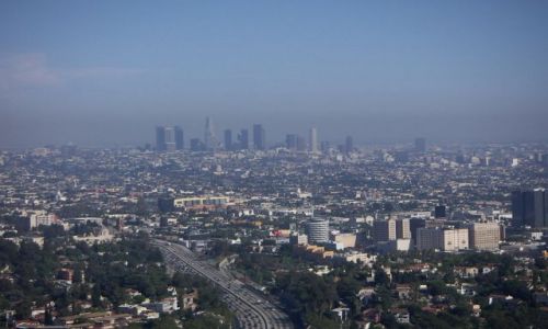 Zdjęcie USA / zachodnie wybrzeże / LOS ANGELES  panorama / LOS ANGELES