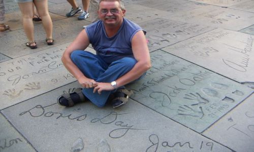 Zdjęcie USA / zachodnie wybrzeżef - fabryka snów / Aleja Gwiazd  i ja / LOS ANGELES