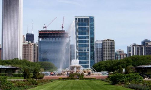 Zdjecie USA / brak / Illinois / Chicago / Buckingham Fountain 2