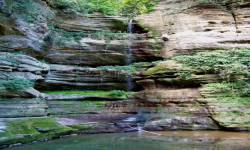 Zdjęcie USA / brak / Illinois  / Wildcat Canyon  widziany z dolu