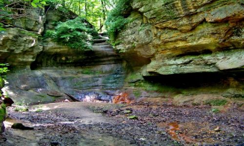 Zdjecie USA / brak / Illinois / Matthiessen State Park / Devils Paint Box