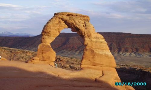 Zdjecie USA / Utah / Arches Park / Delicate Arch