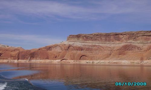 Zdjcie USA / Utah / rejs po jeziorze / Lake Powell