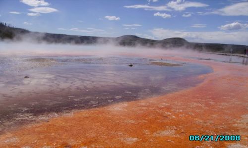 Zdjęcie USA / Wyoming / Grand Prismatic Geiser / Park Yellostone