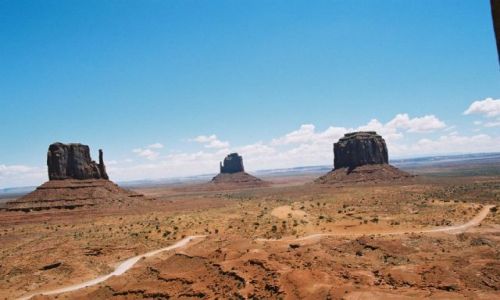 Zdjecie USA / brak / Valley Tribal Park / The Mittens East i West