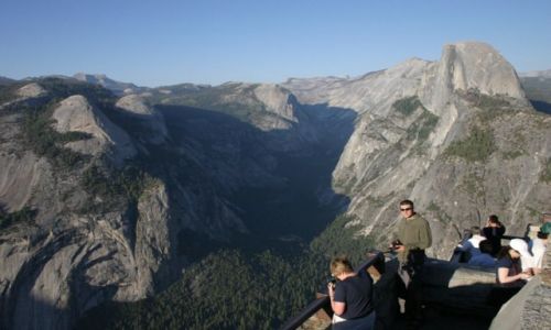 Zdjęcie USA / Kalifornia / Yosemite NP / Tu się najlepiej ogląda te skałki