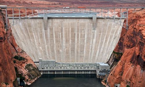Zdjecie USA / Arizona / Page / Glen Canyon Dam
